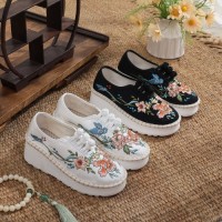 Casual Embroidered Ladies Shoes SHO-002