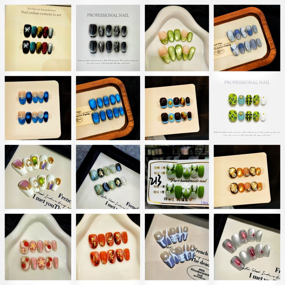 Premium Press-On Nail Sets