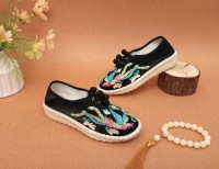 Casual Embroidered Ladies Shoes SHO-004