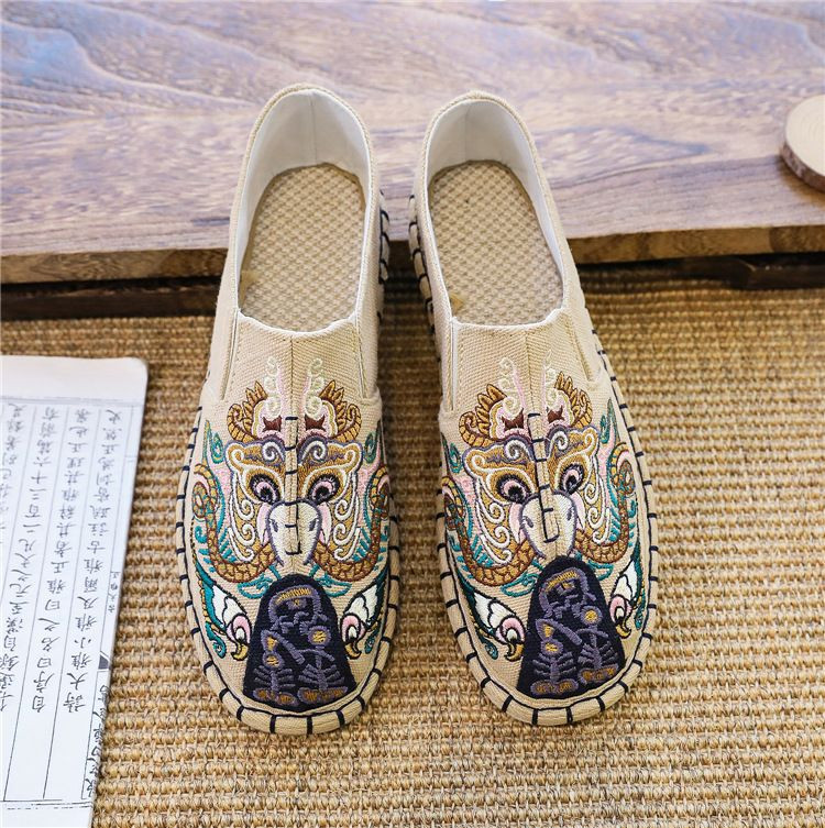 Casual Embroidered Mens Shoes MSH-005