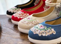 Casual Embroidered Ladies Shoes SHO-009