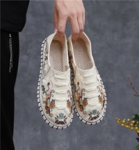 Casual Embroidered Mens Shoes MSH-010
