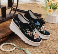Casual Embroidered Ladies Shoes SHO-002
