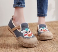 Casual Embroidered Ladies Shoes SHO-025