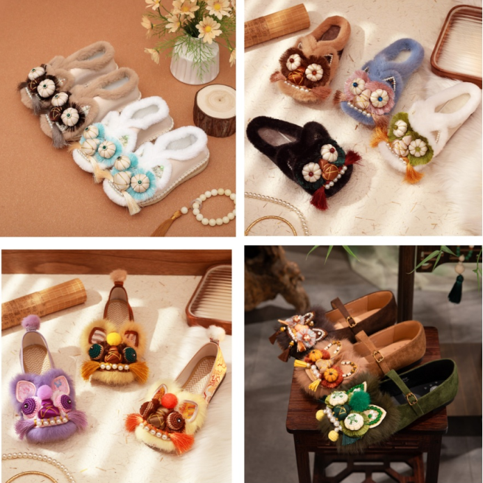 Casual Shoes; Shoes; Traditional Shoes; Embroidered Casual Flat Shoes