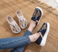 Casual Embroidered Ladies Shoes SHO-006