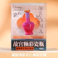 Palace Museum Glazed Porcelain Vase Fridge Magnet Collection (6 Pieces)