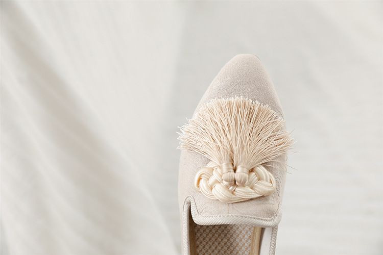 Casual Embroidered Ladies Shoes SHO-016