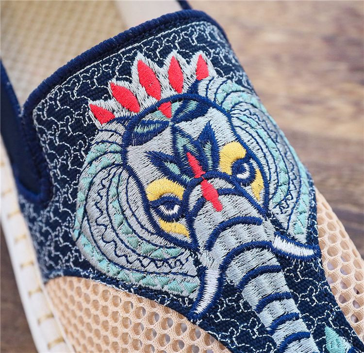 Casual Embroidered Mens Shoes MSH-006