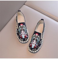 Casual Embroidered Ladies Shoes SHO-018