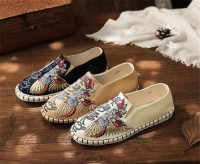 Casual Embroidered Mens Shoes MSH-008