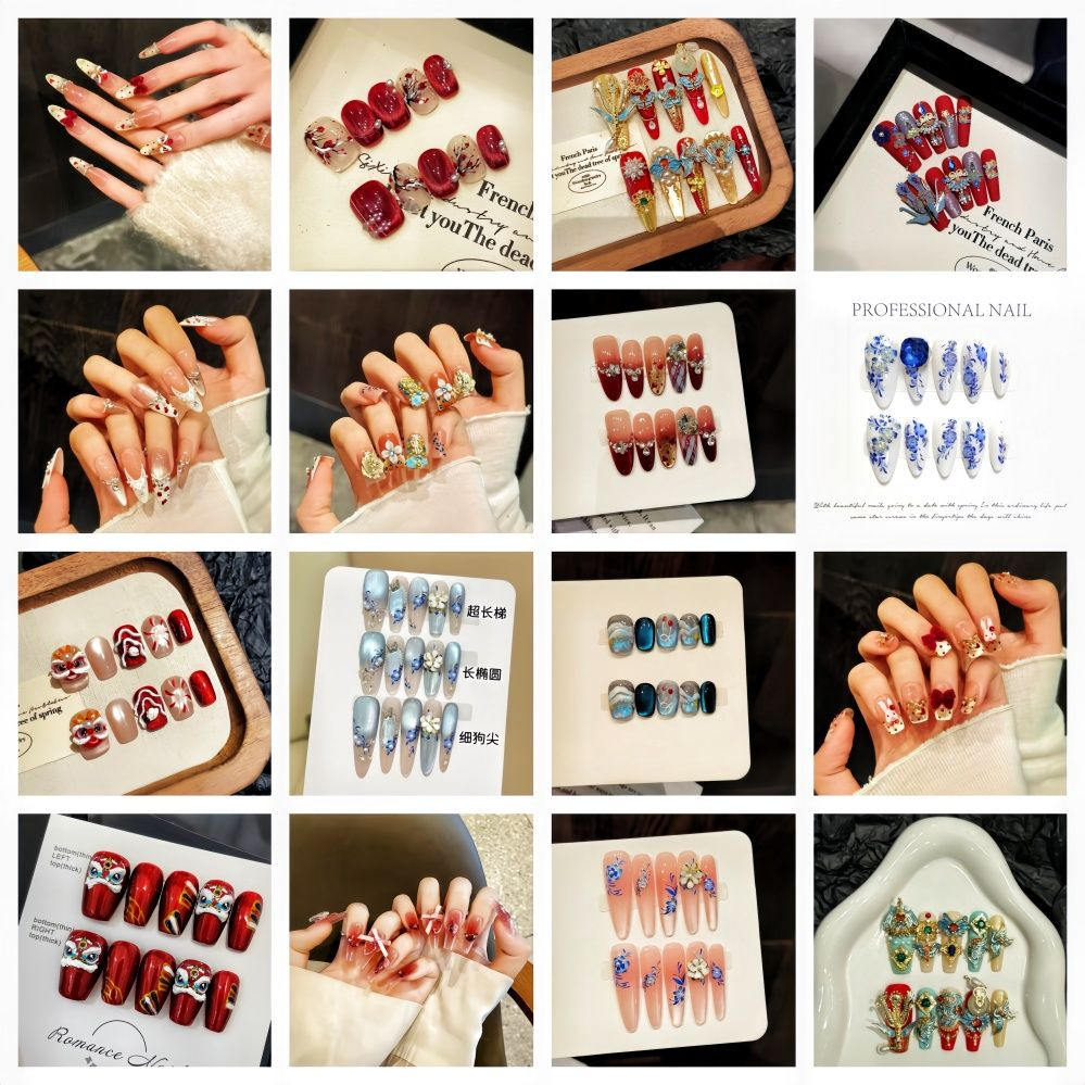 Premium Press-On Nail Sets
