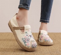 Casual Embroidered Ladies Shoes SHO-029