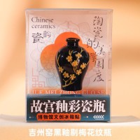 Palace Museum Glazed Porcelain Vase Fridge Magnet Collection (6 Pieces)