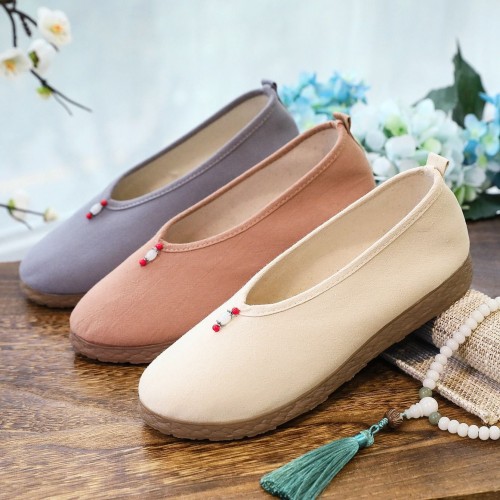 Casual Embroidered Ladies Shoes SHO-013