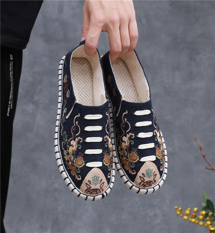 Casual Embroidered Mens Shoes MSH-010