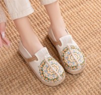Casual Embroidered Ladies Shoes SHO-033