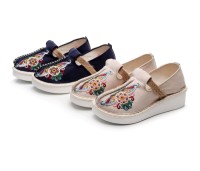 Casual Embroidered Ladies Shoes SHO-006