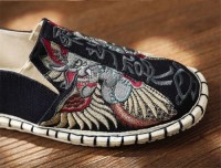 Casual Embroidered Mens Shoes MSH-008