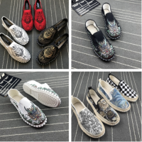 Casual Shoes; Shoes; Traditional Shoes; Embroidered Casual Flat Shoes