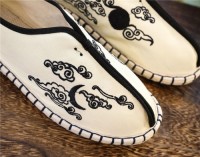 Casual Embroidered Mens Shoes MSH-003