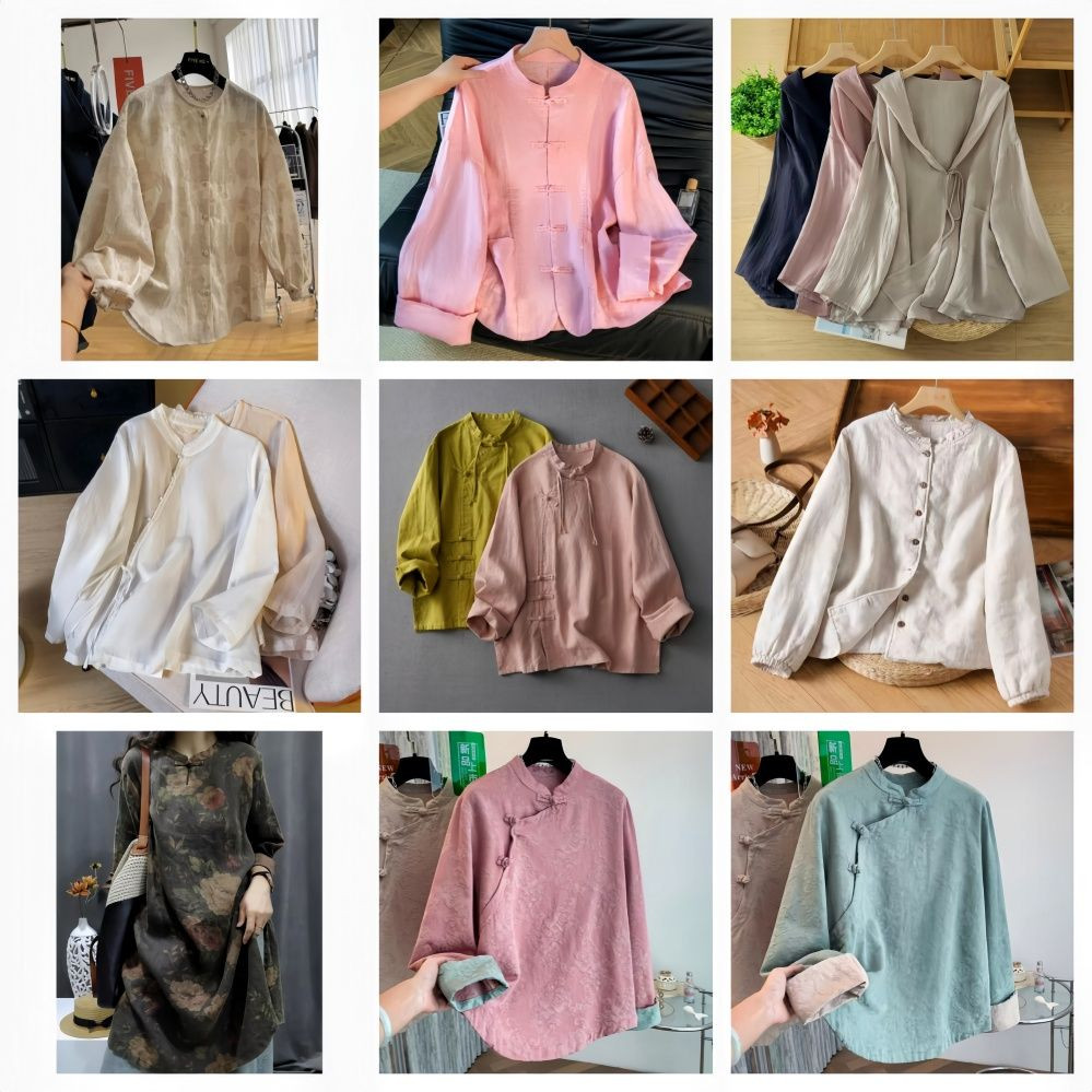 Neo-Chinese Linen &amp; Cotton Apparel Series