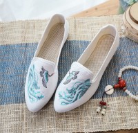 Casual Embroidered Ladies Shoes SHO-008
