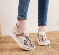 Casual Embroidered Ladies Shoes SHO-006