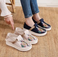 Casual Embroidered Ladies Shoes SHO-006