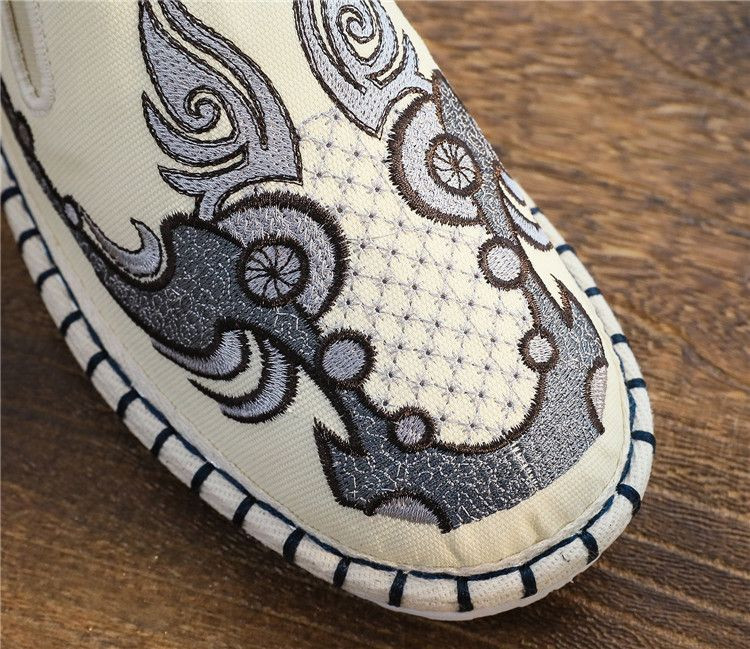 Casual Embroidered Mens Shoes MSH-007