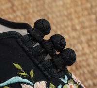 Casual Embroidered Ladies Shoes SHO-002