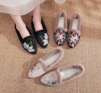 Casual Embroidered Ladies Shoes SHO-007