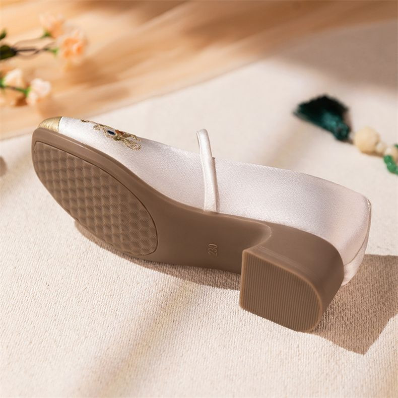 Casual Embroidered Ladies Shoes SHO-035