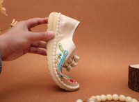 Casual Embroidered Ladies Shoes SHO-004