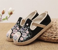 Casual Embroidered Ladies Shoes SHO-029