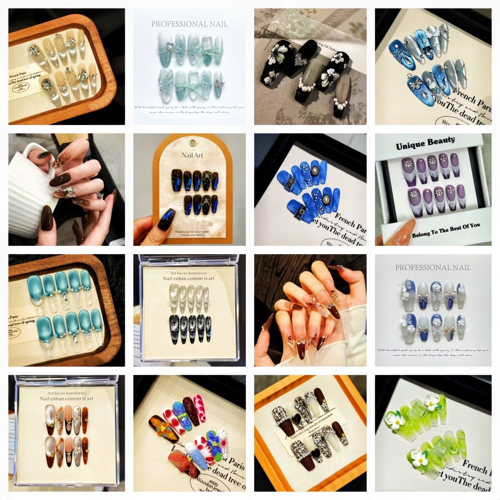 Premium Press-On Nail Sets