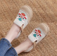 Casual Embroidered Ladies Shoes SHO-025