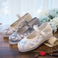 Casual Embroidered Ladies Shoes SHO-017