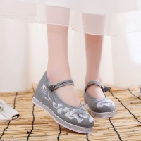Casual Embroidered Ladies Shoes SHO-017