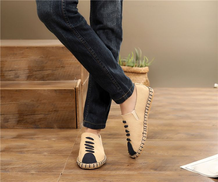 Casual Embroidered Mens Shoes MSH-009