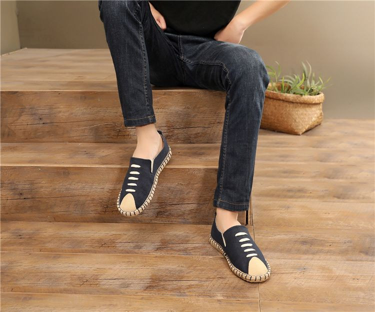 Casual Embroidered Mens Shoes MSH-009