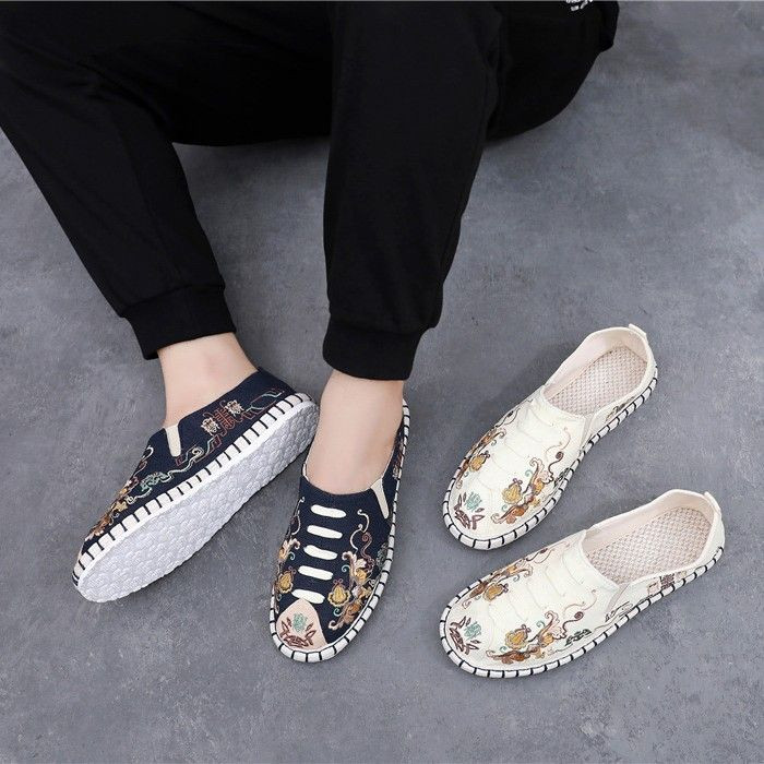 Casual Embroidered Mens Shoes MSH-010