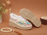 Casual Embroidered Ladies Shoes SHO-001